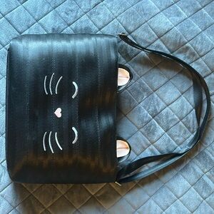 HARVEYS BLACK CAT PURSE
